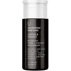 Balancing toner bottle with black label; soothe & protect variant shown on front.