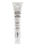 Pure Romance Rapid Rewind skincare cream in white squeeze tube, pump cap