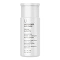 Balancing toner bottle, white cap; firm & smooth, balancing formula text on label.