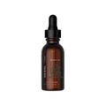 Atlas beard oil bottle with black dropper and amber glass