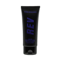 Black tingling sexual cream tube with blue REv logo and flip-top cap