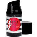 G-Spot enhancement gel bottle, black cap, striped label, 50 ml