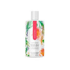 Skinny Dip shower gel & bubble bath bottle with pink berry and green leaf label