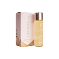 High Love chocolate massage oil set: pink box and bottle on a white background