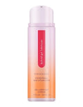 Hybrid gel lubricant bottle with pink cap and orange pump-style container