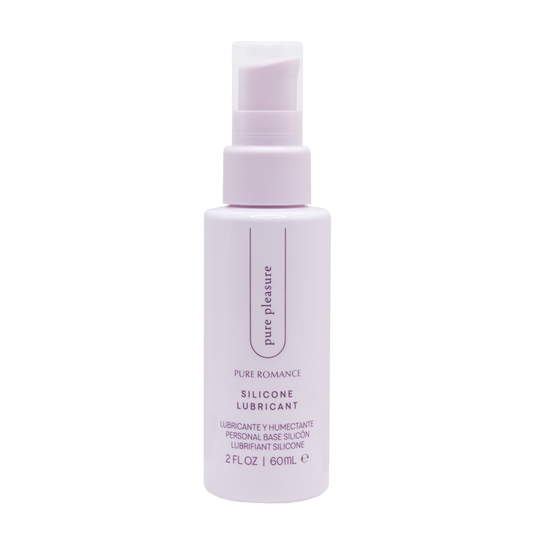 Pure Pleasure silicone lubricant bottle with pump, 60 ml