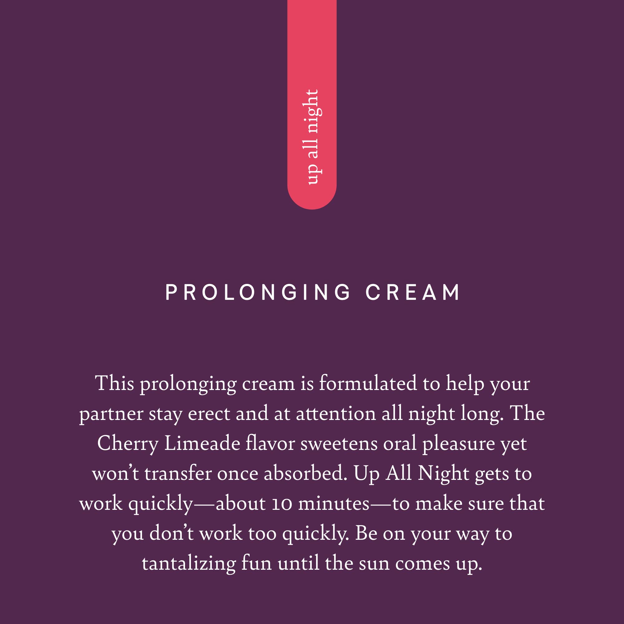 Pink cream squeeze tube with vertical red label strip