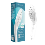 Womanizer Wave power shower head box with product pictured next to it