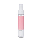 Oral sex gel bottle with white spray pump, medium pink gel