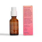 CBD arousal oil bottle with pump and product information box