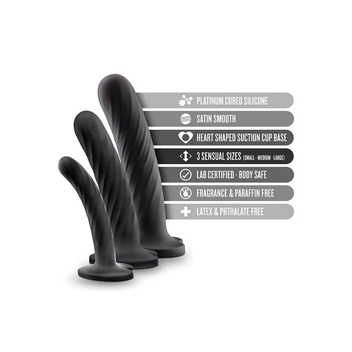 3-Piece Dildo Set