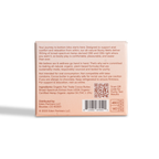 Hemp suppository box back label with barcode and nutrition facts