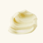 Thick pale-yellow moisturizer cream dollop.