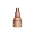 Rose gold oil bottle with pipette-style dropper cap