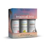 Tropical trio lube variety box: Simply tropical trio limited edition travel size