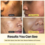 Superactive Serum before-and-after close-up of face skin results
