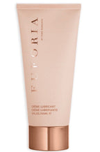 Euforia cream lubricant tube, light cream with rose-gold cap