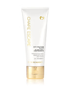 Chafe Escape anti-friction elixir cream tube, white with gold base and cap