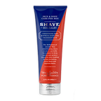 Conditioning shave cream tube, blue design with silver cap, Pure Romance