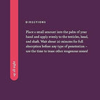 Pink cream tube side panel with red vertical label strip