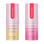 Bosom Buddy tingling balm set, Pina Colada and Dragon Fruit flavors, two containers