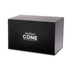 Black Cowgirl Cone product box with white logo lettering on the front