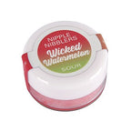 Nipple Nibblers balm tub, Wicked Watermelon sour flavor lid
