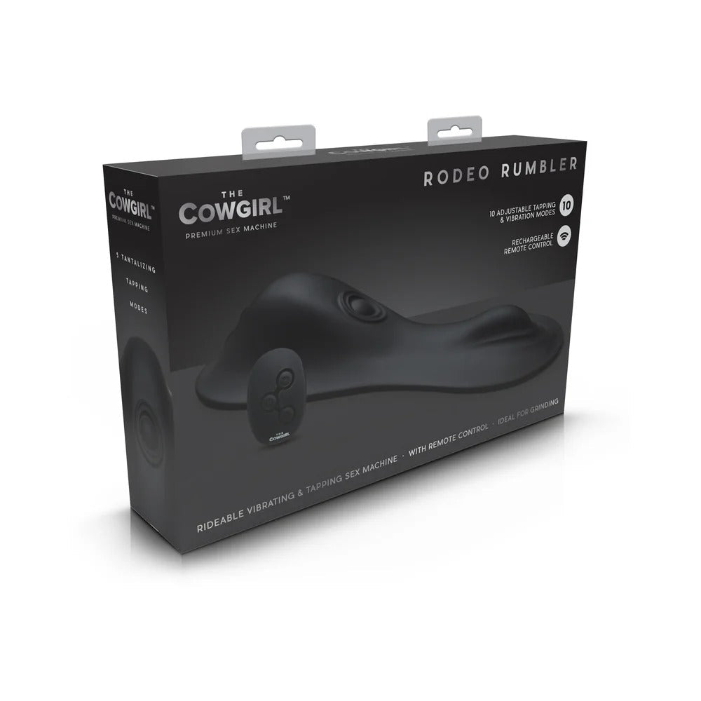Cowgirl Rodeo Rumbler massager packaging box