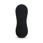 Black silicone foot massager bottom with textured grip surface